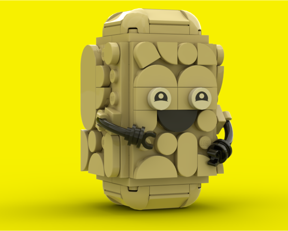 LEGO MOC-252071 happy potato by micahweber2011 | Rebrickable - Build ...