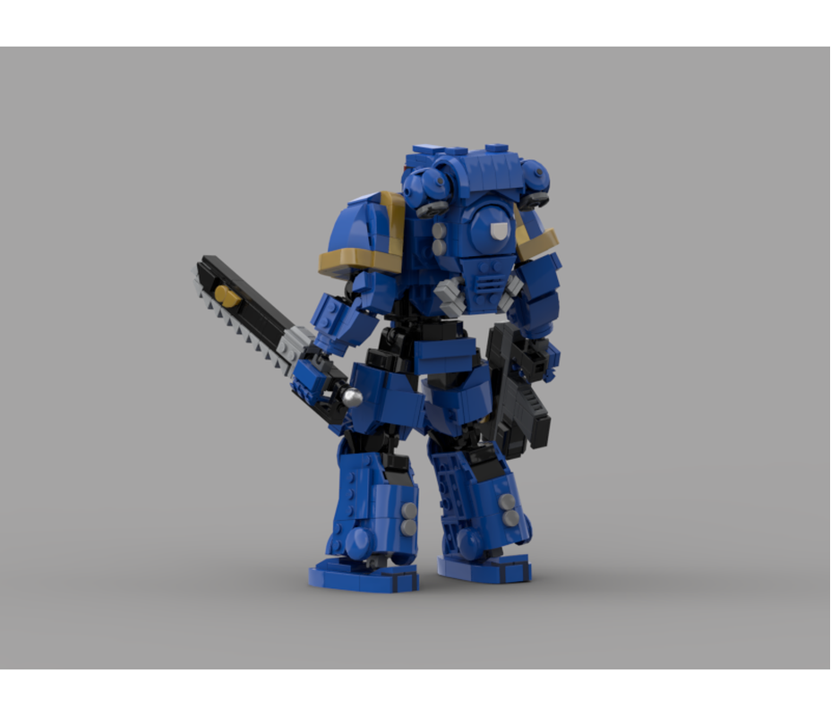 LEGO MOC-252107 Space Marine Ultramarines Intercessor by ...