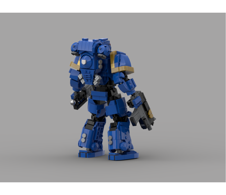 LEGO MOC-252107 Space Marine Ultramarines Intercessor by ...