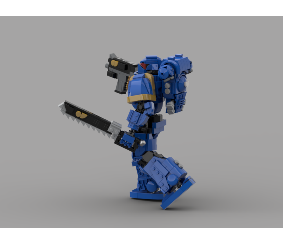 LEGO MOC-252107 Space Marine Ultramarines Intercessor by ...