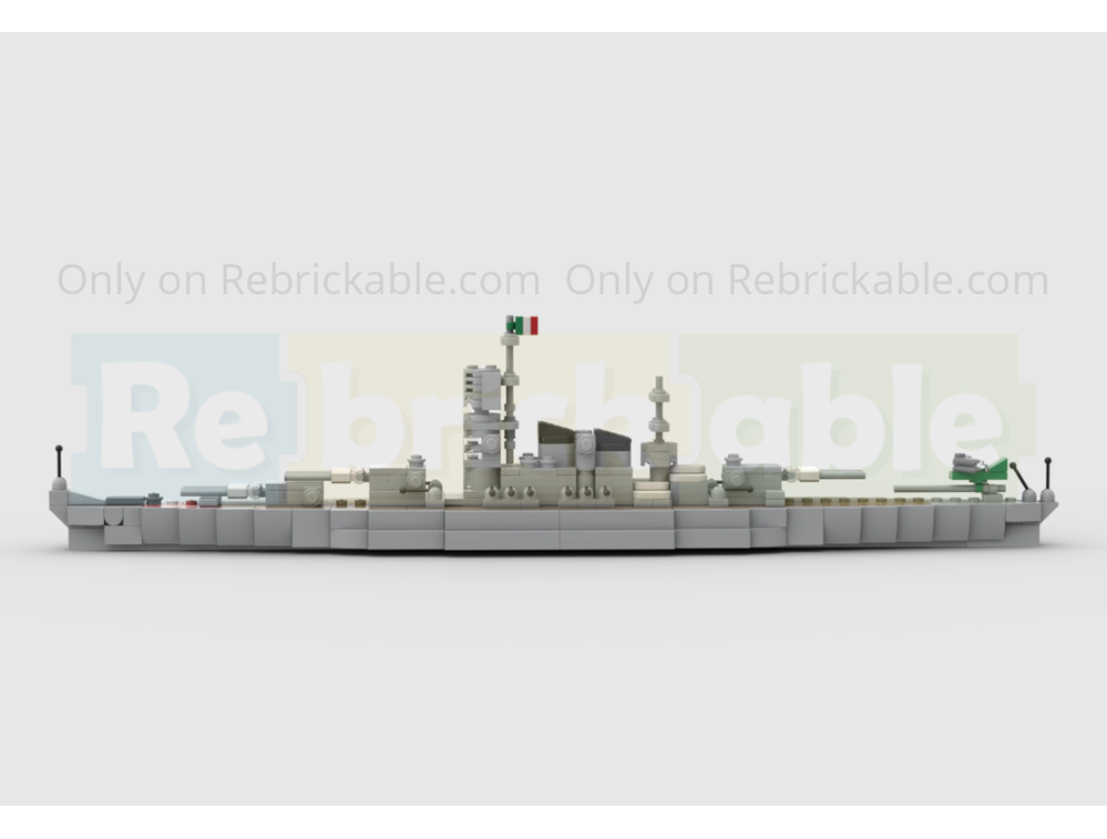 LEGO MOC-252164 Battleship Roma by DRAK36 | Rebrickable - Build with LEGO