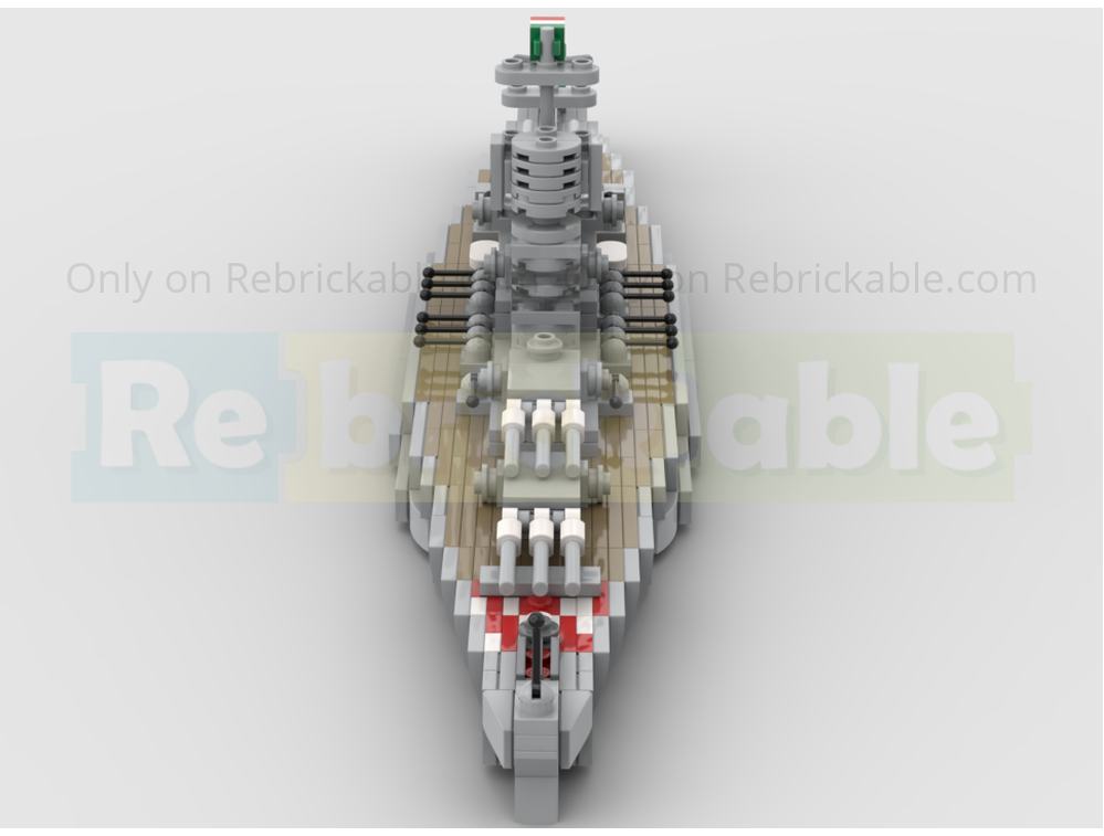 LEGO MOC-252164 Battleship Roma by DRAK36 | Rebrickable - Build with LEGO