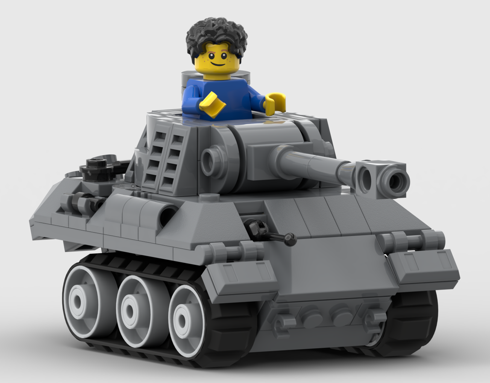 LEGO MOC-252248 [Micro Tank Fighter] Panther i tank by balmiteblock ...