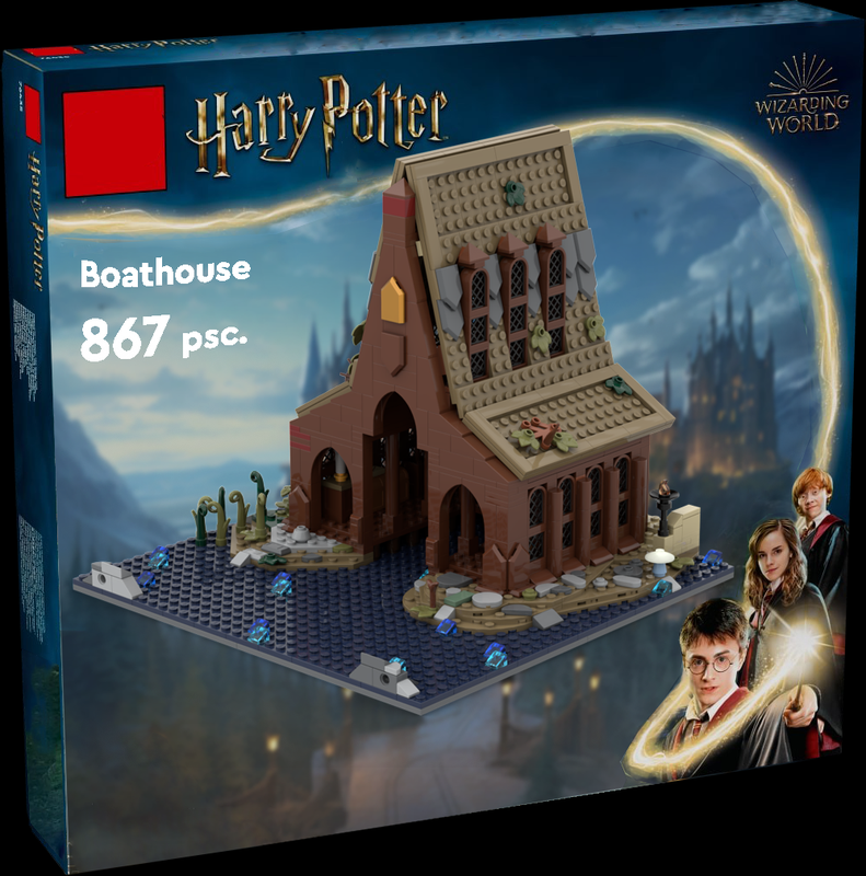 LEGO MOC-252277 Boathouse by Polokot | Rebrickable - Build with LEGO