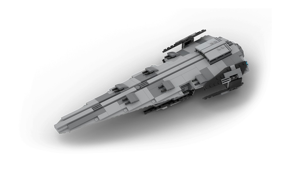 MOC-152587 Space Wars Raider-class Corvette Model(856PCS)