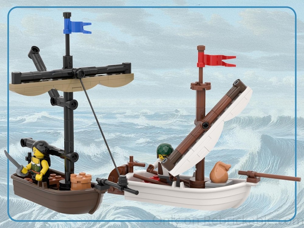 LEGO MOC-252314 Loading Docks - Seafarer's Bay by Mikey_Brickalloti ...