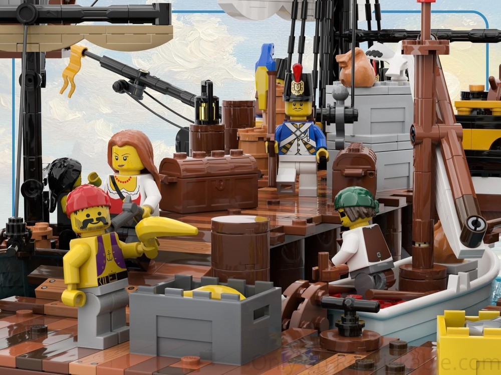 LEGO MOC-252314 Loading Docks - Seafarer's Bay by Mikey_Brickalloti ...