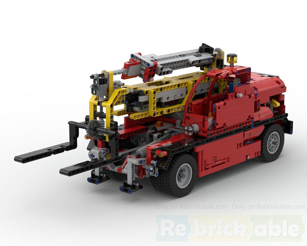 LEGO MOC-252372 Telescopic Handler (8258 Alternate) by