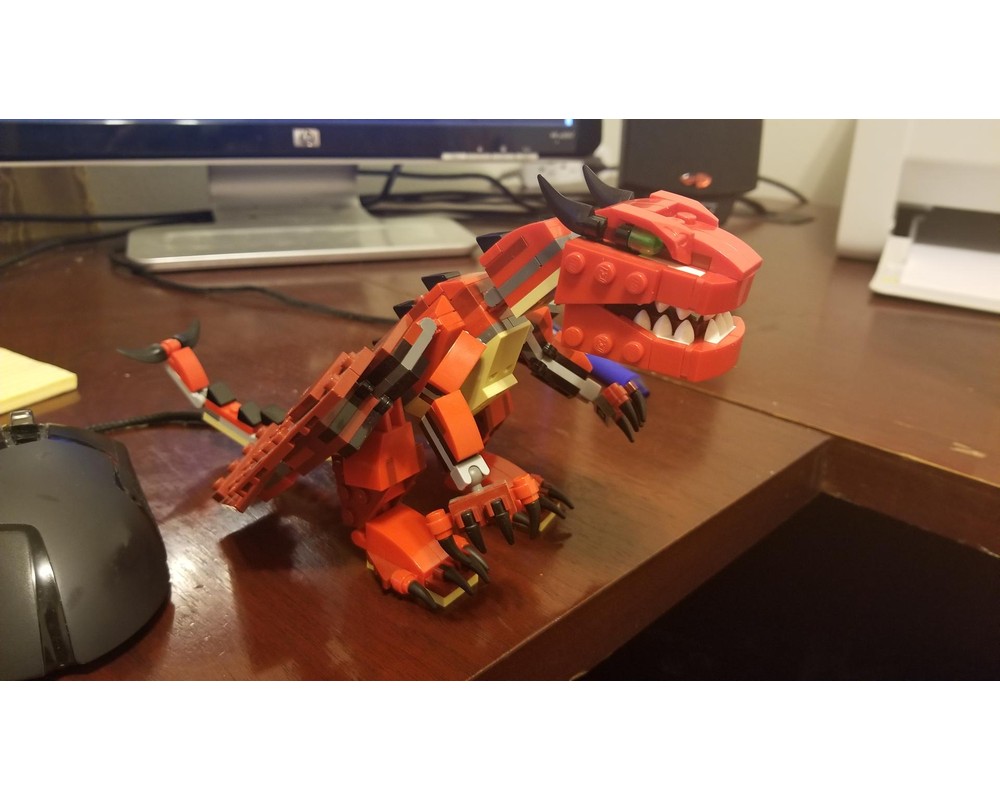 lego creator red creatures