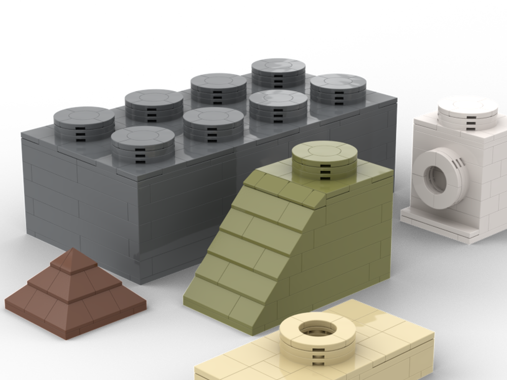 LEGO MOC Big LEGO bricks in the scale 6:1 part 2 by Hubert_hej ...