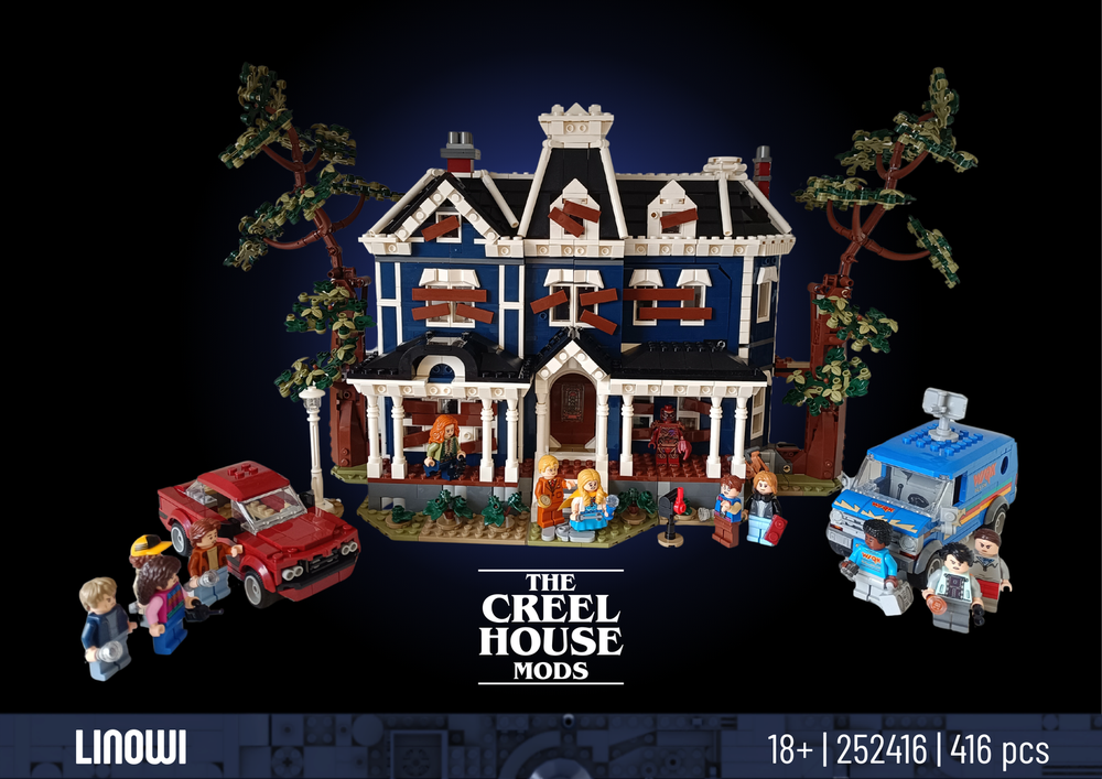 LEGO MOC-252416 11370 The Creel House - Modifications + Upgrades by ...