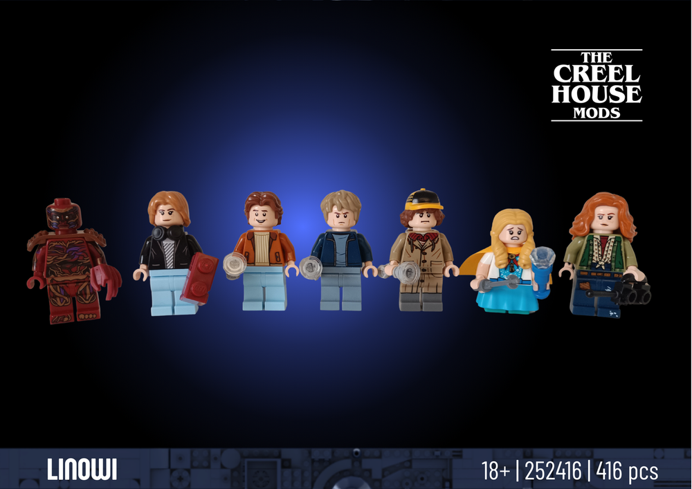 LEGO MOC-252416 11370 The Creel House - Modifications + Upgrades by ...
