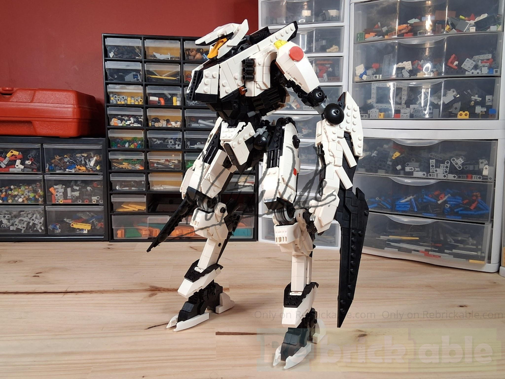 LEGO MOC-252422 Tacit Ronin (Pacific Rim) - 1:200 Scale by Woffle Dude ...