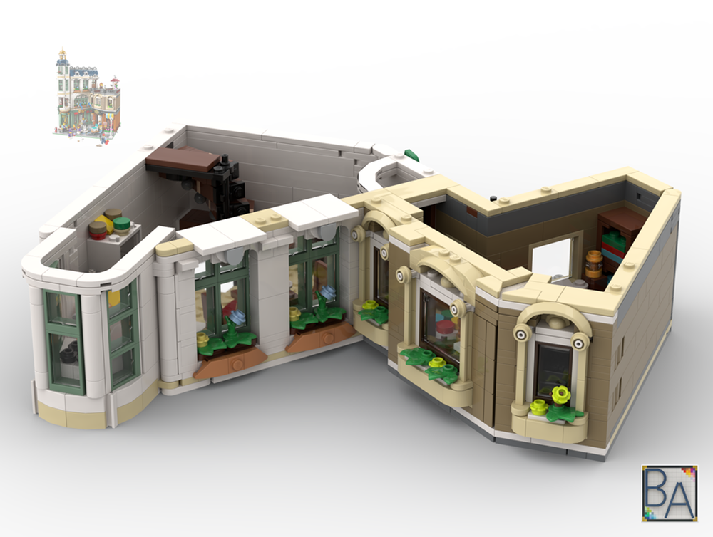 LEGO MOC-252466 Shopping Street Residential Floor by Brick Artisan