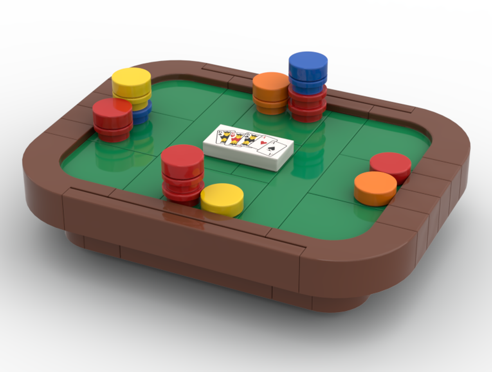 LEGO MOC-252477 Poker table by Ptchnk | Rebrickable - Build with LEGO
