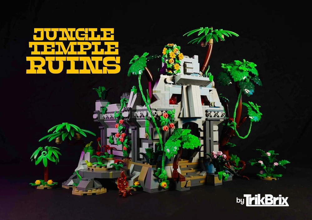 LEGO MOC-252488 Jungle Temple Ruins by TrikBrix | Rebrickable