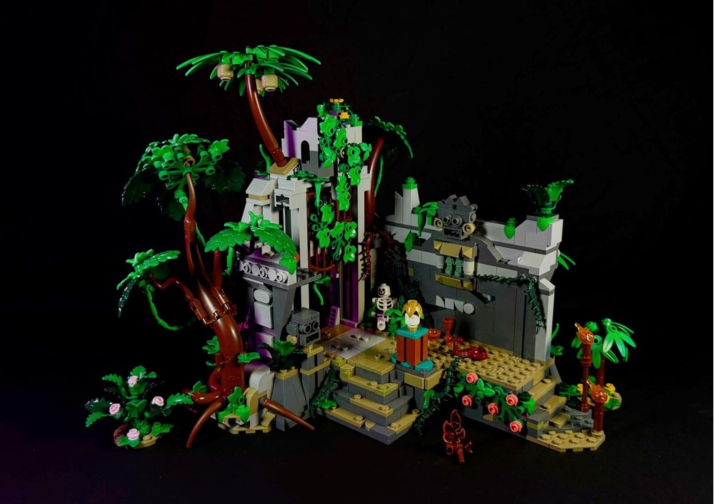 LEGO MOC-252488 Jungle Temple Ruins by TrikBrix | Rebrickable - Build ...