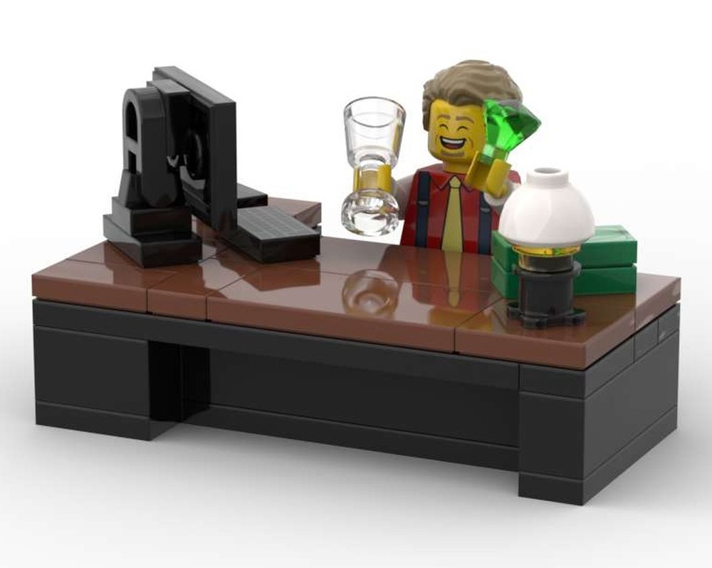 LEGO MOC-252508 PAU006 Executive Desk by Polarstorm | Rebrickable ...