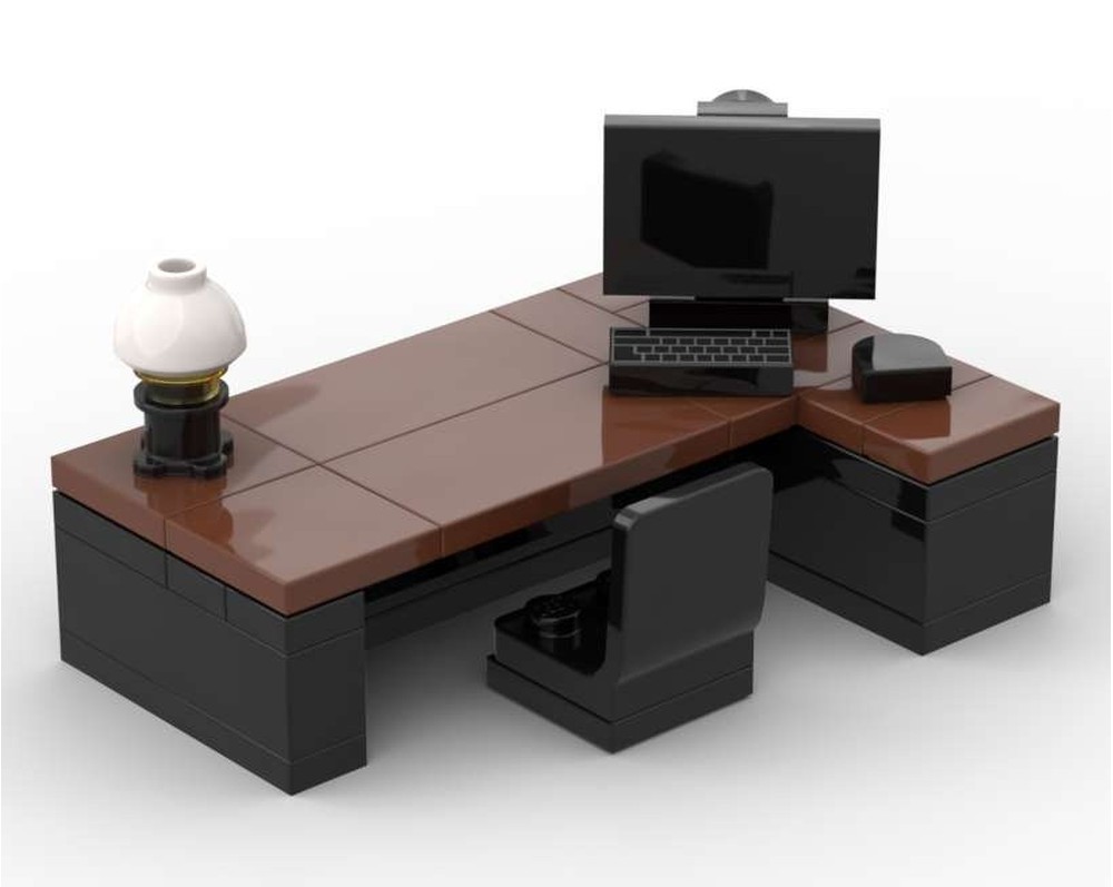 LEGO MOC-252508 PAU006 Executive Desk by Polarstorm | Rebrickable ...
