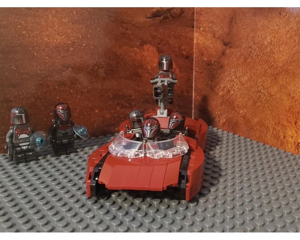 LEGO MOC-252520 Mandalorian Super Commando Combat Speeder - 75449 x3 by ...