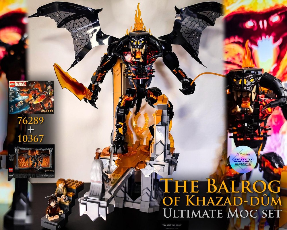 LEGO MOC-252527 The Balrog of Khazad-dûm Ultimate MOC Set by ...