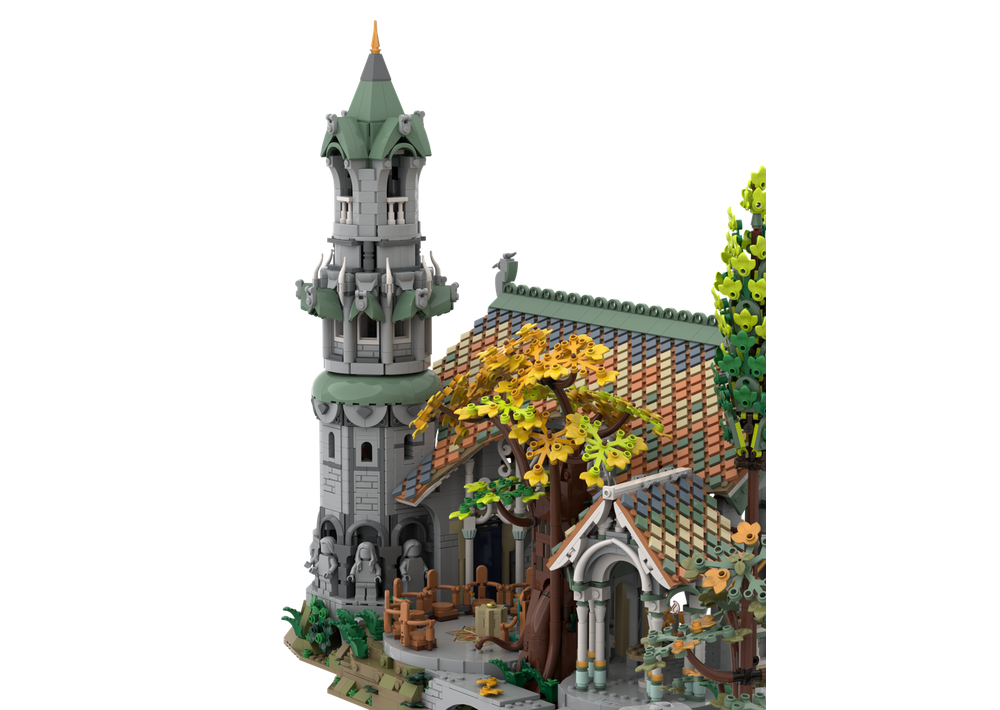 LEGO MOC-252530 Rivendell Tower's extension 2 by Fazermic | Rebrickable ...
