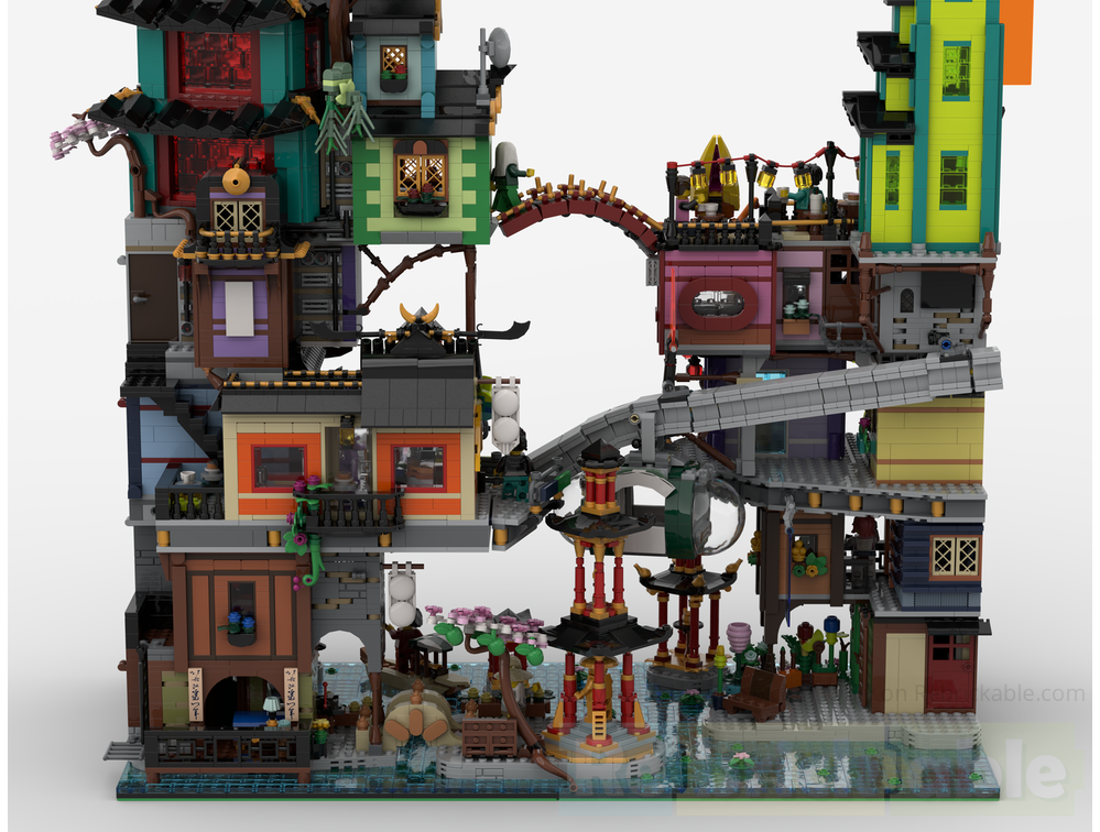 LEGO MOC-252556 Ninjago City Apartments by HAFL | Rebrickable - Build ...