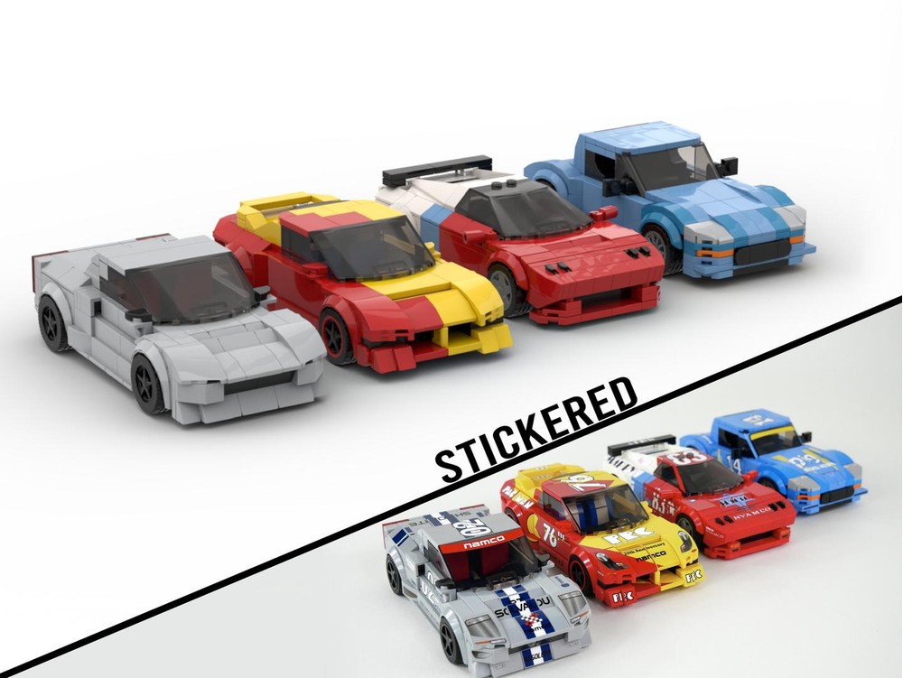 LEGO MOC-252564 Ridge Racer Type 4 Bundle by StudWorks | Rebrickable ...