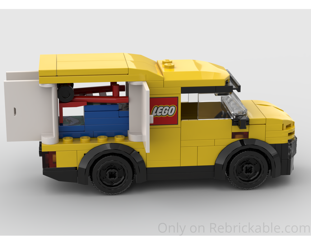 LEGO MOC-252583 Lego Delivery Van (4-wide) by DailyWeeklyBuilds ...