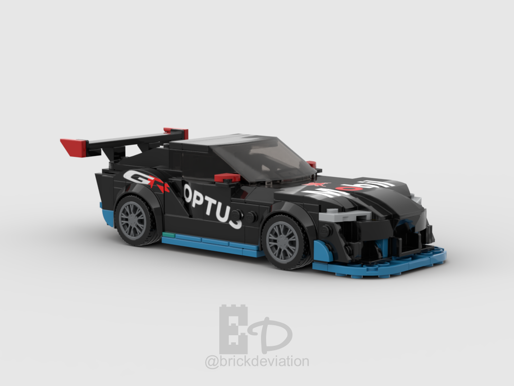 LEGO MOC-252618 2026 Mobil 1 Optus Toyota GR Supra Supercar by