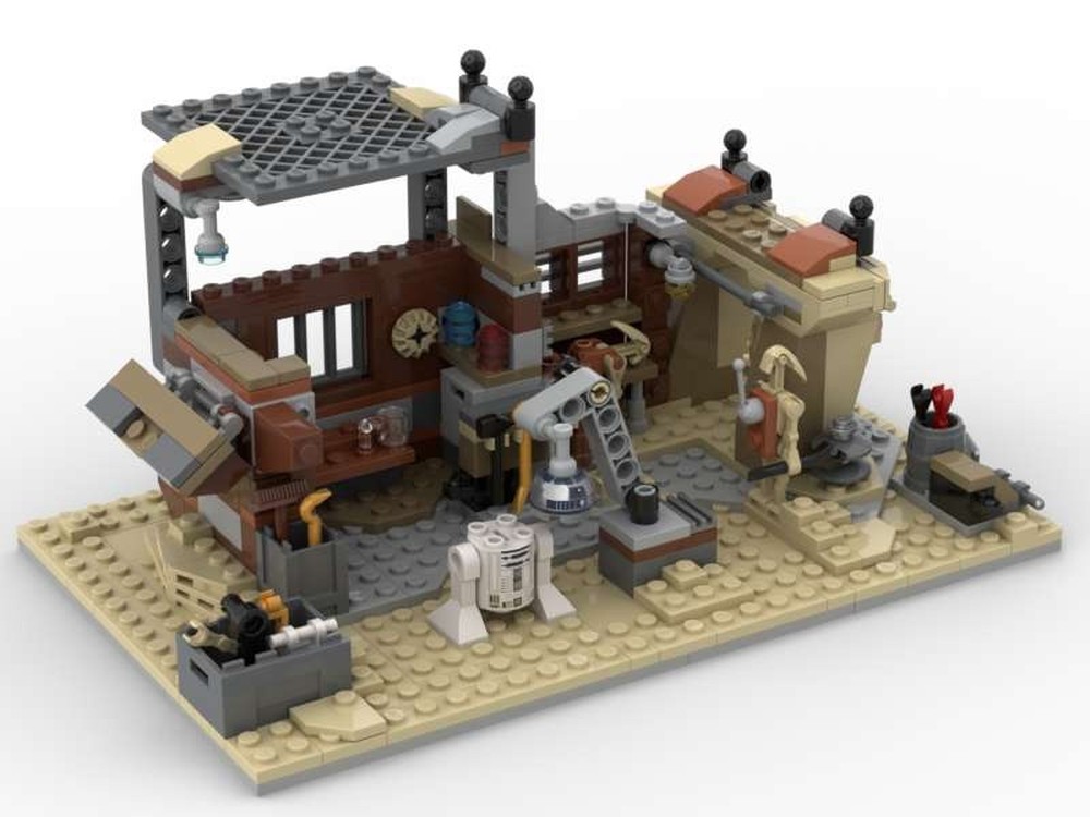 LEGO MOC-252652 Droid Workshop by ConTheJedi | Rebrickable - Build with ...