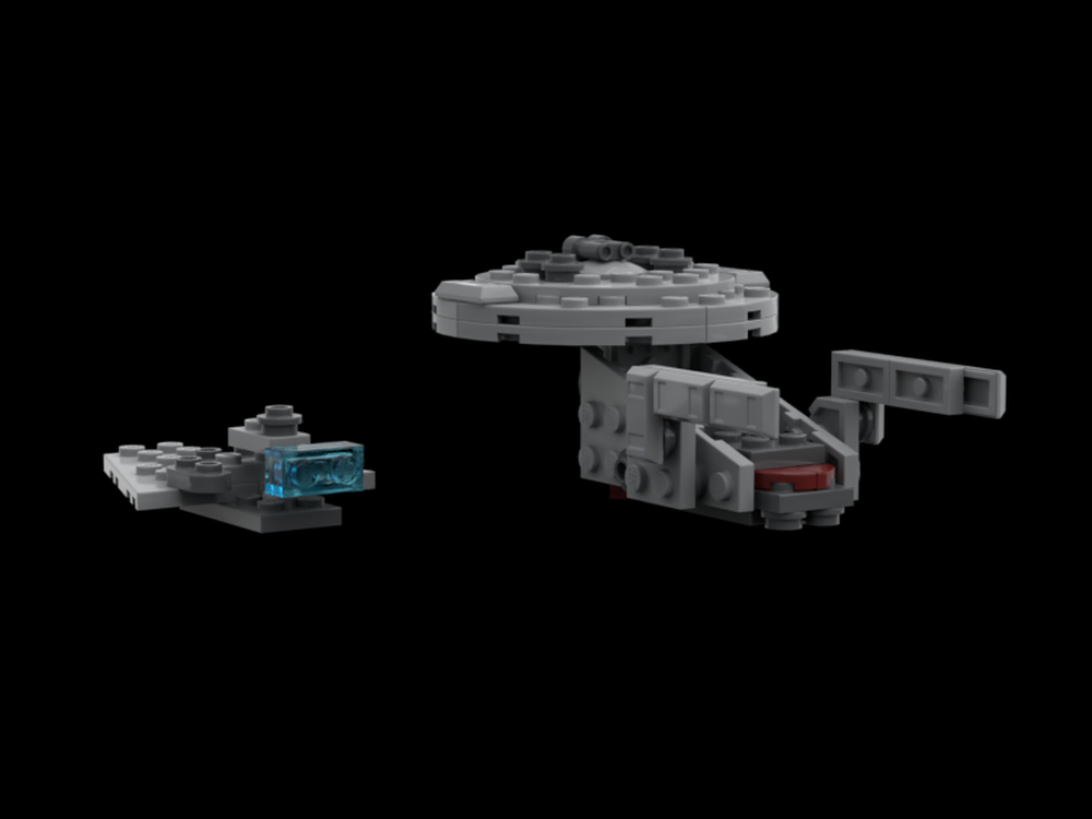 LEGO MOC-252662 Mini Enterprise + Stardestroyer by Fanboy_2 ...