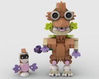 Monkey and the baby