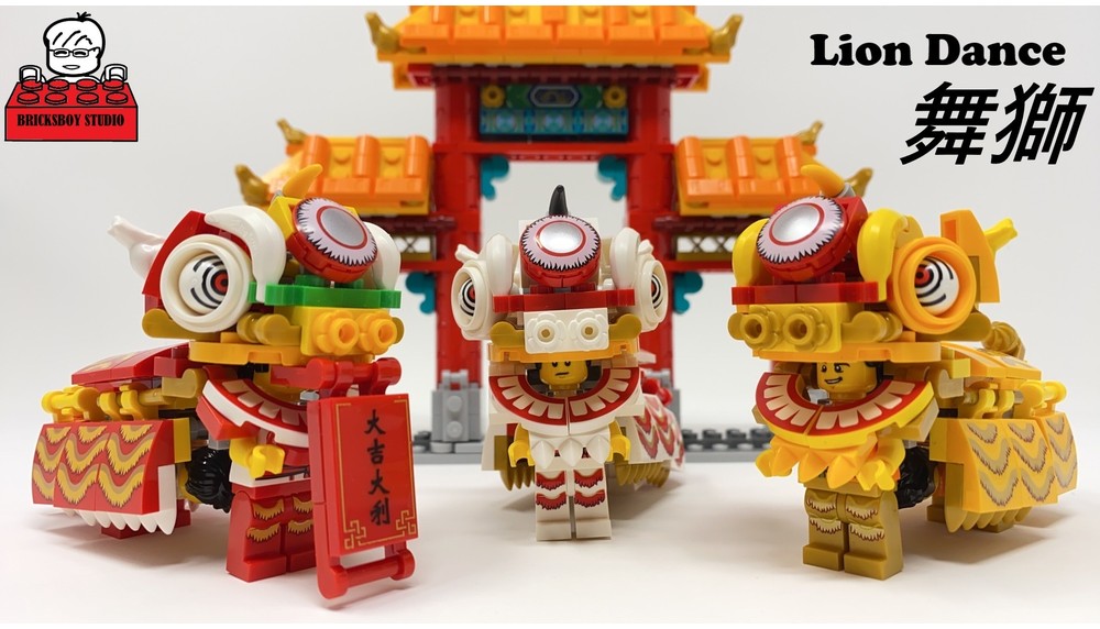 LEGO MOC-252678 MOC#51 Lion Dance, Tutorial #5 by bricksboy ...