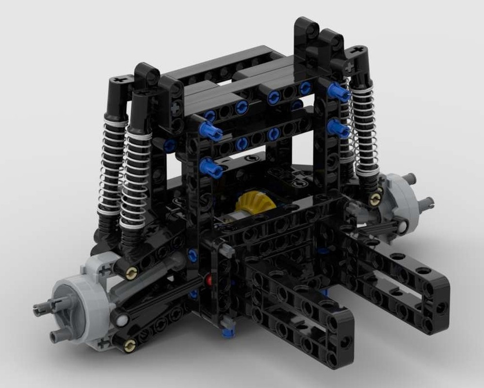 LEGO MOC-252693 Rear strong axle by Matej1185 | Rebrickable - Build ...