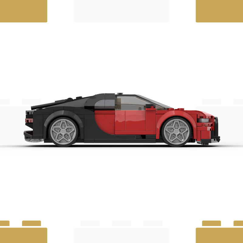 LEGO MOC Bugatti Chiron by Brick-My-Ride | Rebrickable - Build with LEGO