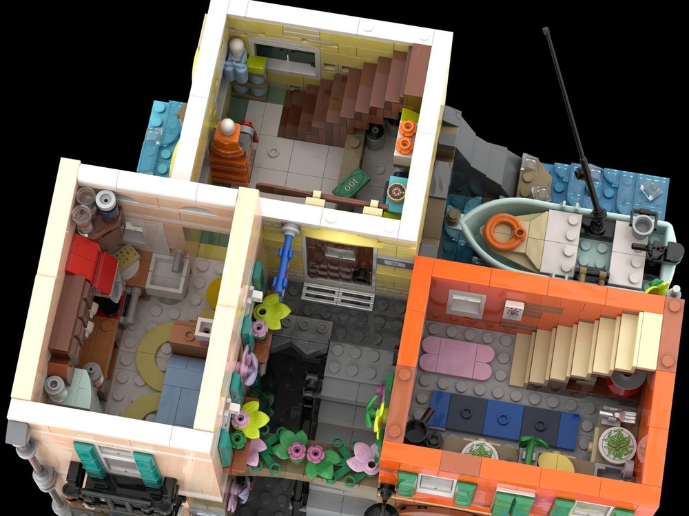 LEGO MOC-252735 Italian Alley - 21359 Italian Riviera Modification by ...