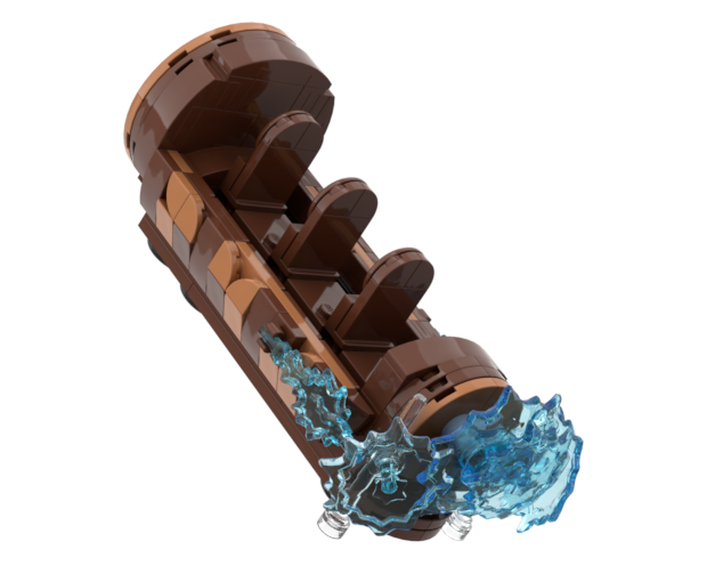 LEGO MOC-252745 Splash Mountain / Tiana's Bayou Adventure Ride Vehicle ...