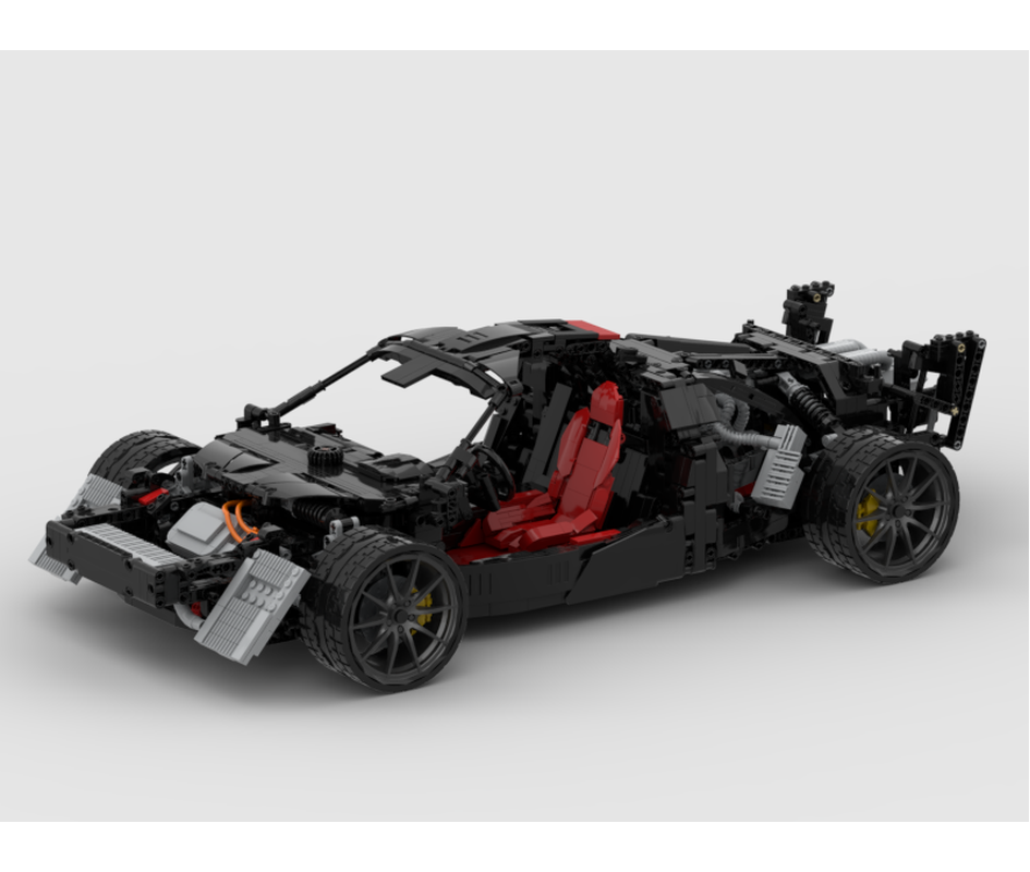 LEGO MOC-252848 FERRARl F80 1:8 scale by Antoine11 | Rebrickable