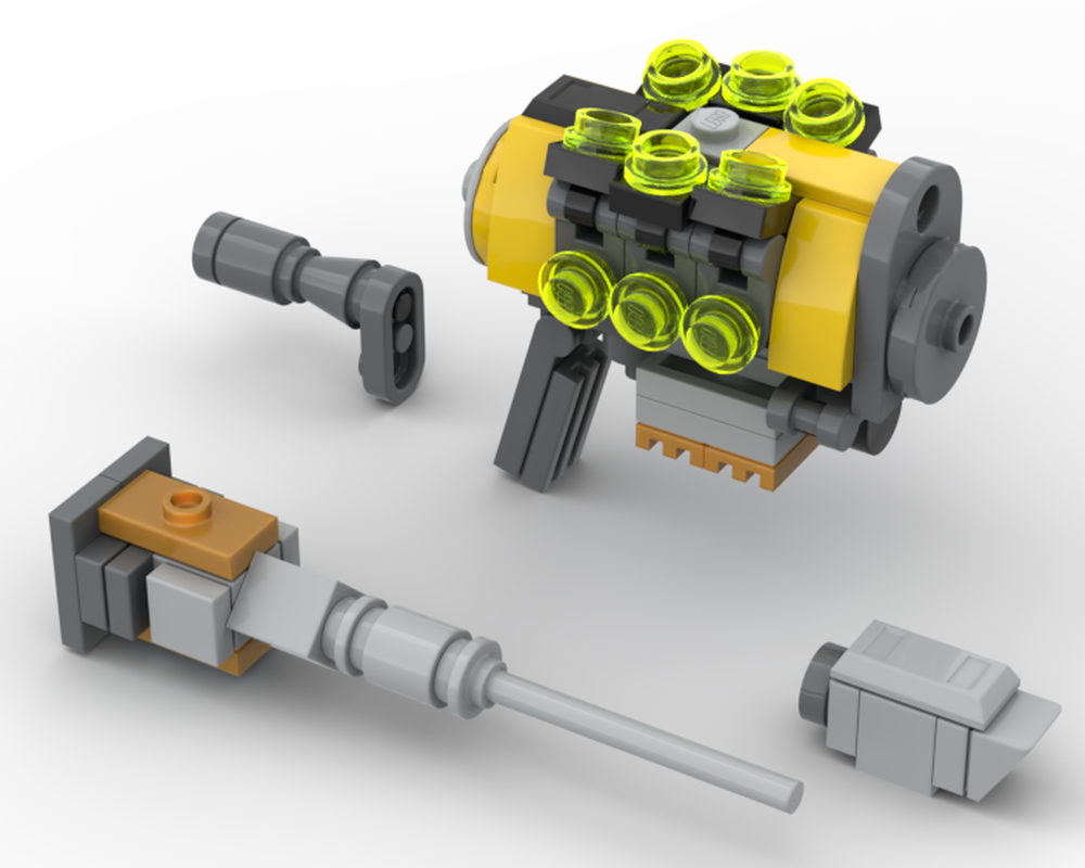 LEGO MOC-252854 Plasma Pistol/Rifle (Fallout) by Mojave-Ghoul ...