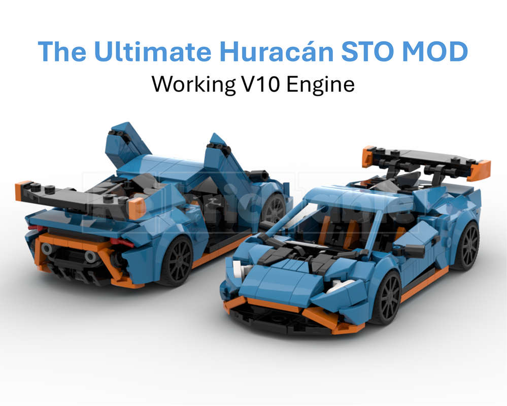 LEGO MOC-252904 The Ultimate Lamborghini Huracán STO MOD by mp_mocs ...