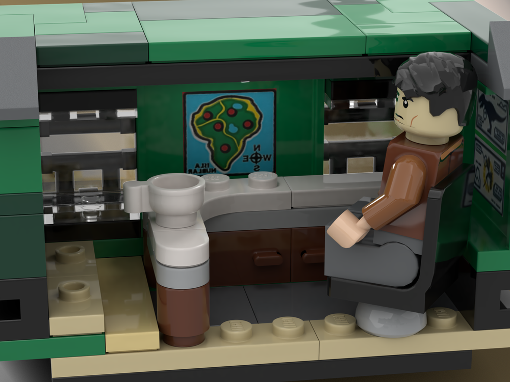 LEGO MOC-252932 Mobile Lab RV (Jurassic Park) by Jmdwinter ...
