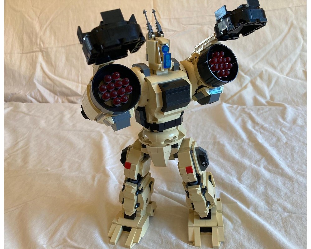 LEGO MOC-252934 Spartan Robotech Destroid Mecha by Brickbat Designs ...