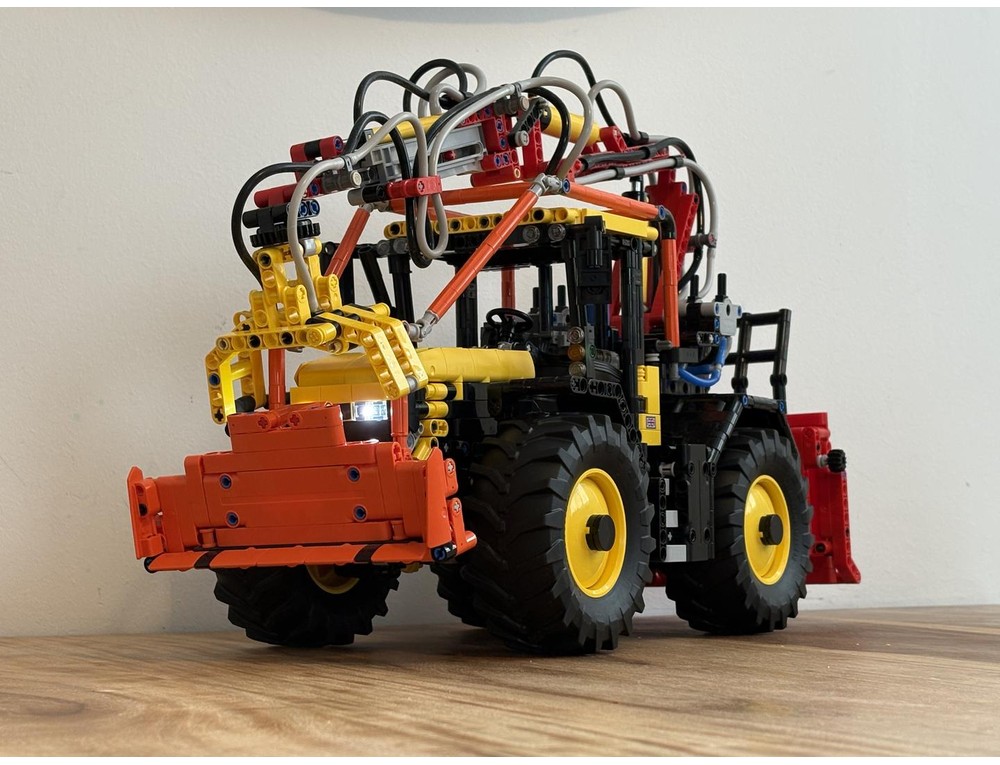 LEGO MOC-252950 Forestry Cab Protection [JCB] by JF551 | Rebrickable ...