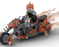 More Flames Hellcycle (Ghost Rider's Motorcycle)