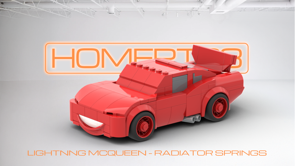 LEGO MOC-252990 Lightning McQueen - Radiator Springs Edition by ...