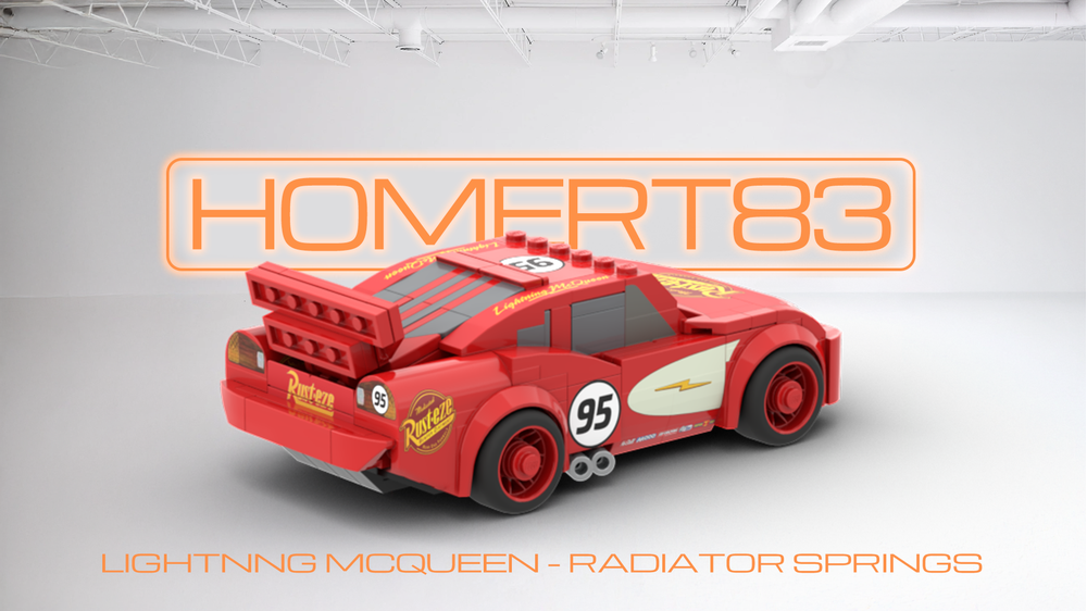 LEGO MOC-252990 Lightning McQueen - Radiator Springs Edition by ...