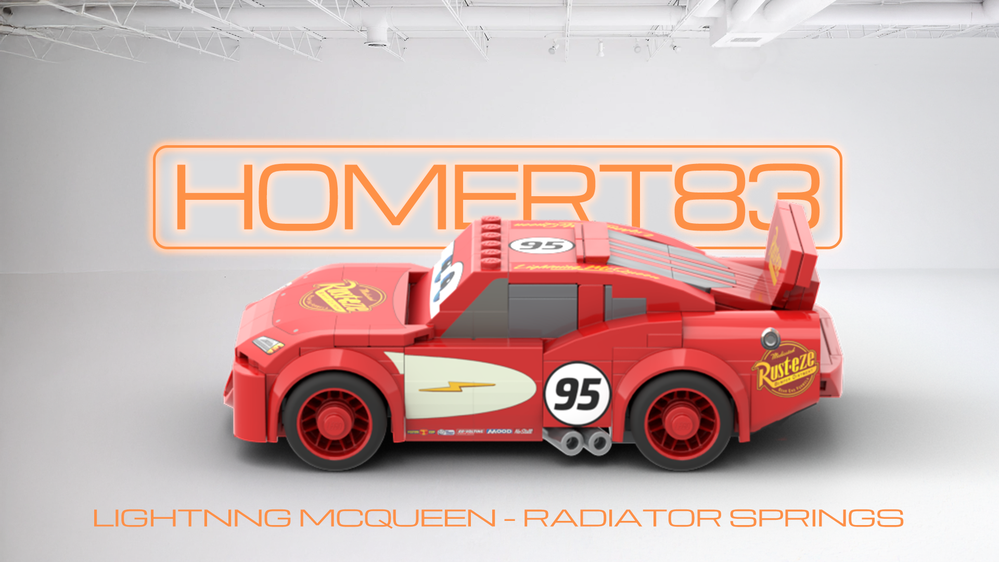LEGO MOC-252990 Lightning McQueen - Radiator Springs Edition by ...