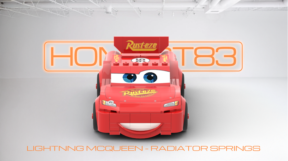 LEGO MOC-252990 Lightning McQueen - Radiator Springs Edition by ...