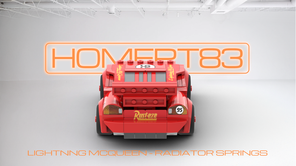 LEGO MOC-252990 Lightning McQueen - Radiator Springs Edition by ...